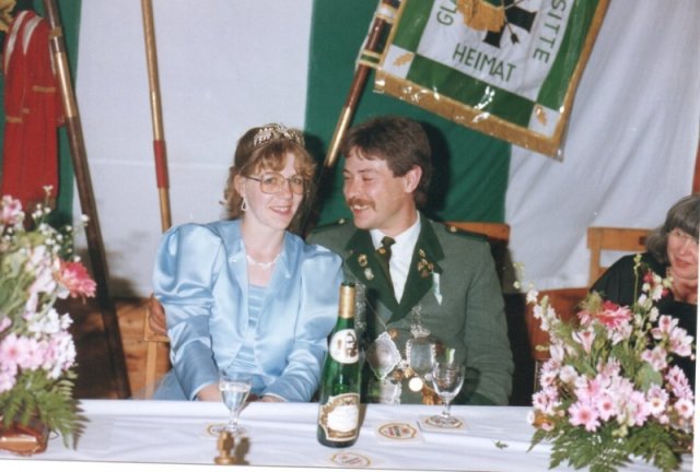 1985 Schützenkönig Willibert Weinem